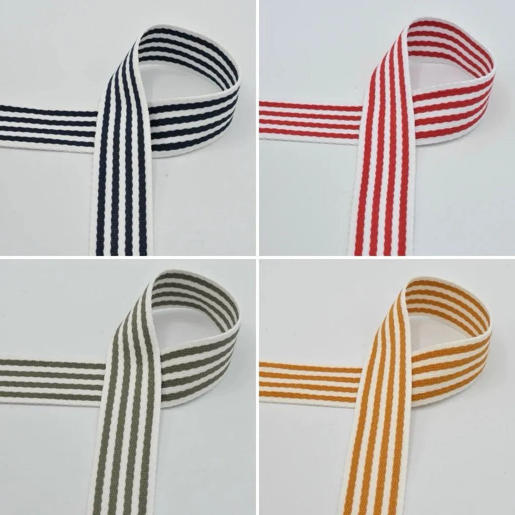 Striped Webbing/Bag Strap