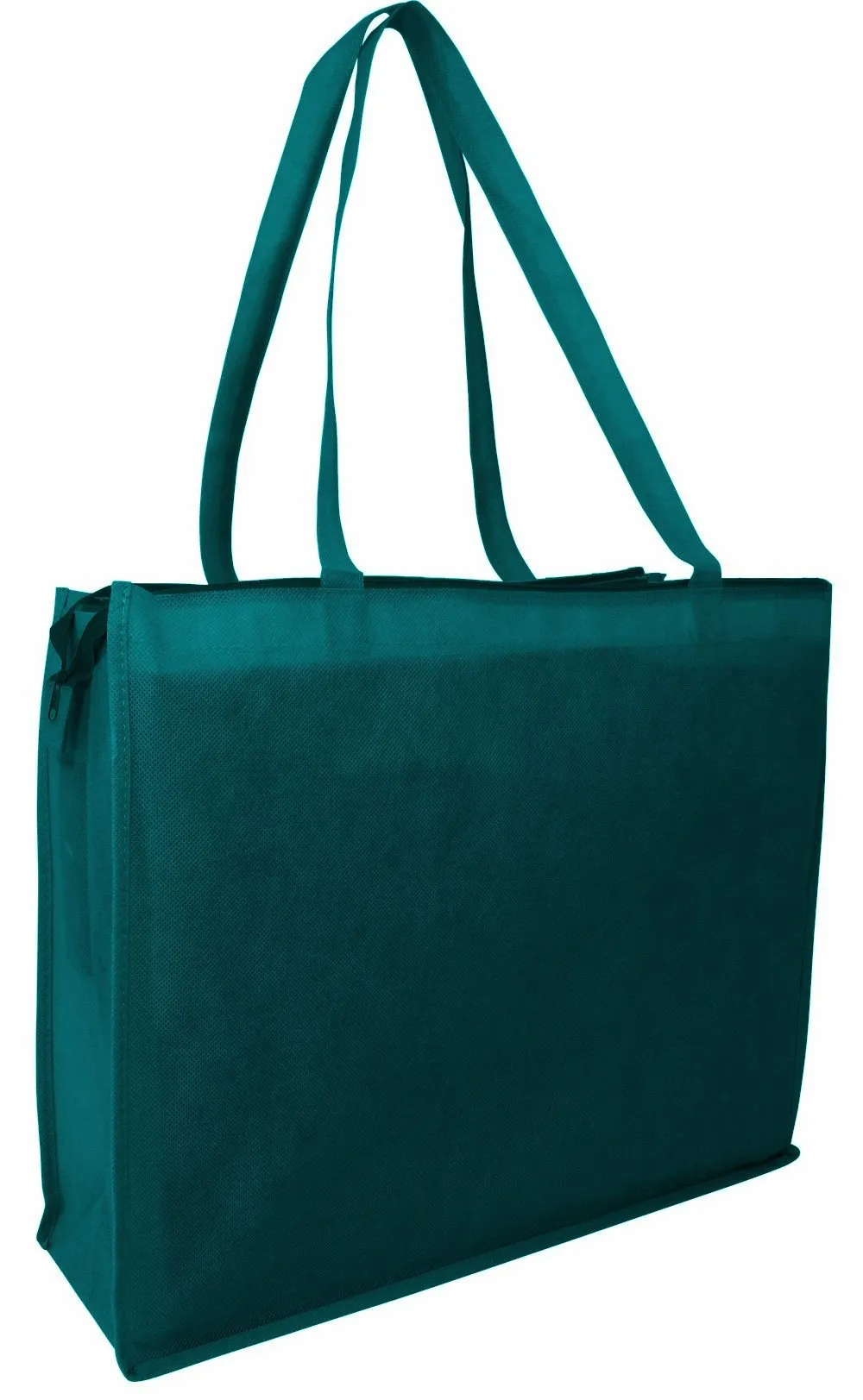 Zippered Large Tote Bags - Reusable Grocery Bags - GN61